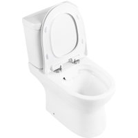 Унитаз напольный BelBagno BB130CPR/SC (с сиденьем)