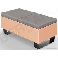 Скамейка Berkano Brick 120 230_020_27 (терракотовый/графитовый)