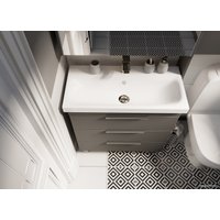  1Марка Тумба под умывальник Gaula 80Н 3я У92547 (черный)