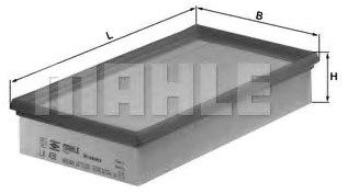 

Воздушный фильтр Mahle Knecht LX438