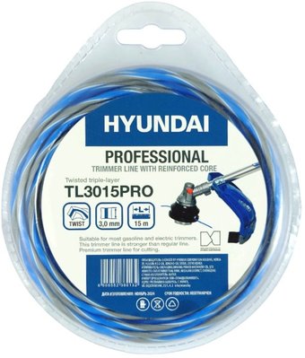 Леска для триммера Hyundai TL-3015 PRO