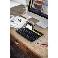 Клавиатура Logitech Bluetooth Multi-Device Keyboard K480 920-006342 (черный, нет кириллицы)