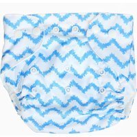 Многоразовый подгузник Крошка Я Машинки (белый/голубой) в Орше