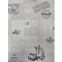 Виниловые обои Гомельобои Кофе к-91 13ВФ4К (вспененный винил на флизелине)