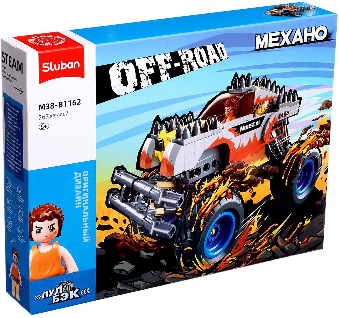 

Конструктор Sluban Монстр-трак M38-B1162
