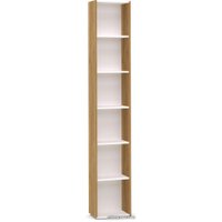 Стеллаж Шатура Soho гл.400 487928 (правый, дуб/белый)