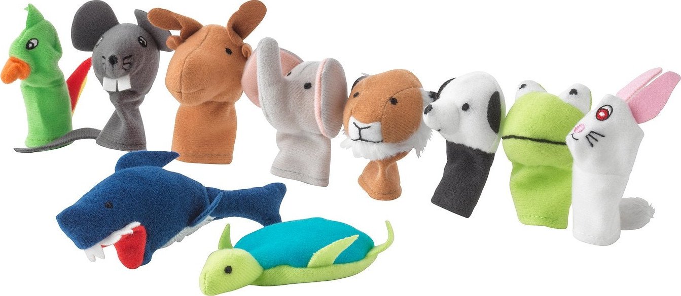 Игрушка на руку Ikea Titta djur 10159278