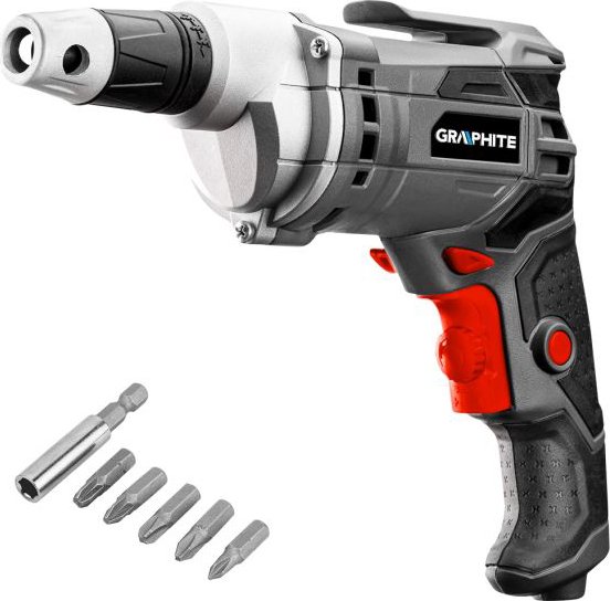 

Шуруповерт для гипсокартона GRAPHITE 58G794