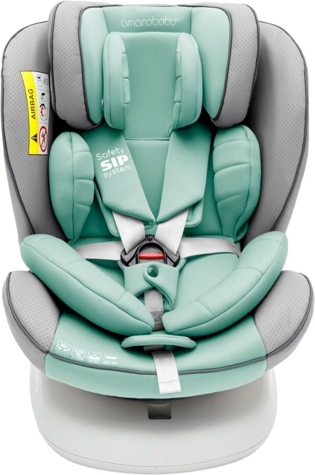 

Детское автокресло Amarobaby Champion Isofix AMARO-2008CH-Se/Bi (серый/бирюзовый)