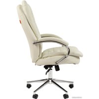 Офисное кресло CHAIRMAN 795 N (кожа, белый)