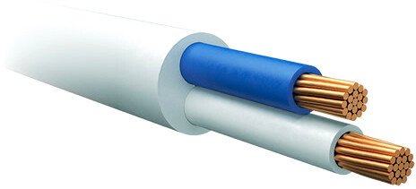 

Провод силовой Автопровод ПВС-Т 2x1 (20 м)