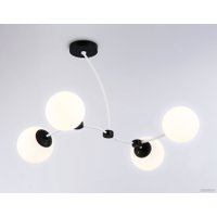 Люстра средней высоты Ambrella light Traditional TR2542/4 WH/BK