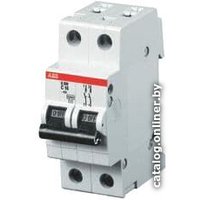 Выключатель автоматический ABB S 202 2P С 10А 6кА 2M 2CDS252001R0104
