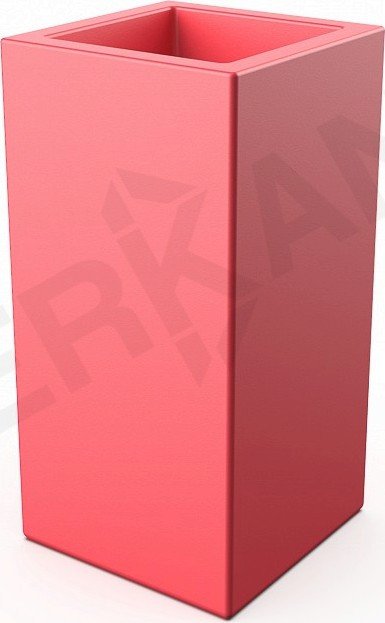 

Кашпо Berkano Cubric 40*80 DB (красный)