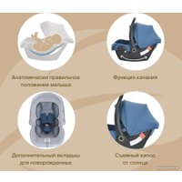 Детское автокресло Pituso Santiso R201 (джинс/светло-серый)