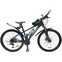 Велосипед Greenland Everest 26 1.0 р.16 2024 (черный/зеленый)