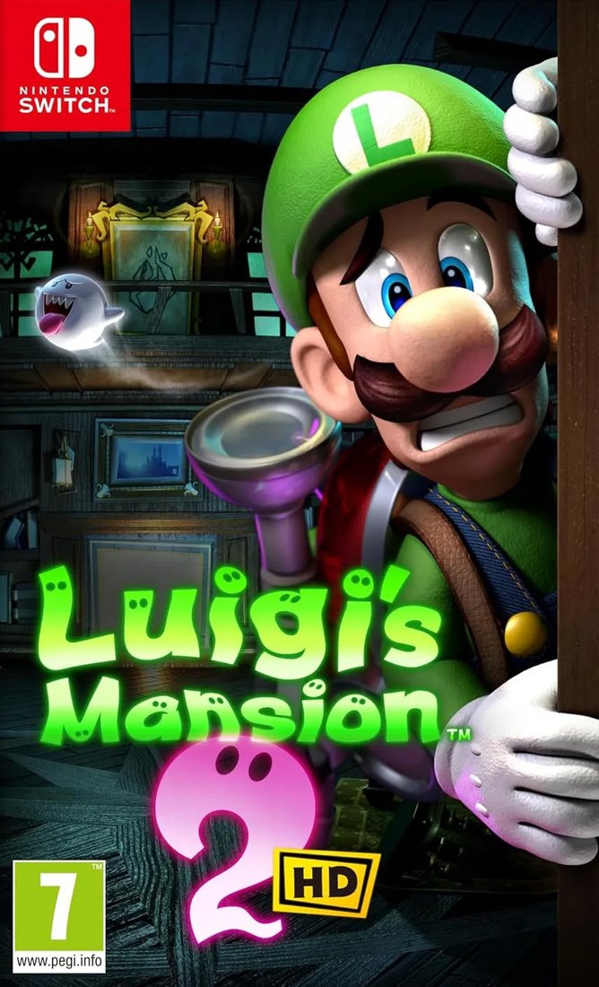 Luigi's Mansion 2 HD (без русской озвучки и субтитров) для Nintendo Switch