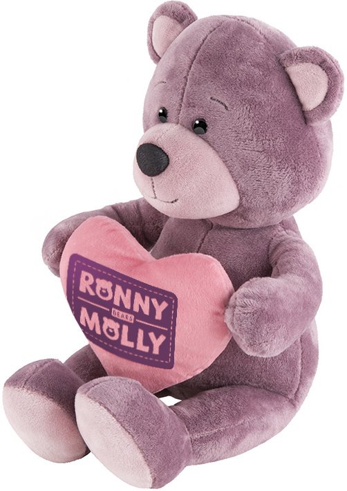 

Классическая игрушка Ronny & Molly Мишка Ронни с сердечком RM-R012-21
