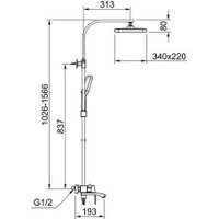 Душевая система  Raglo R01.24.09