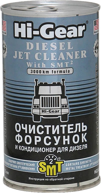 

Присадка в топливо Hi-Gear Diesel Jet Cleaner with SMT2 325 мл (HG3409)