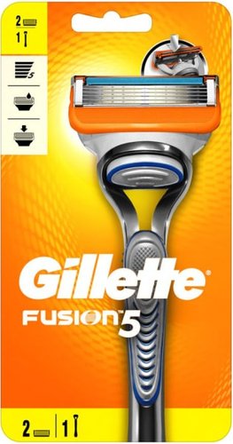 Бритвенный станок Gillette Fusion5 2 сменные кассеты 7702018874125