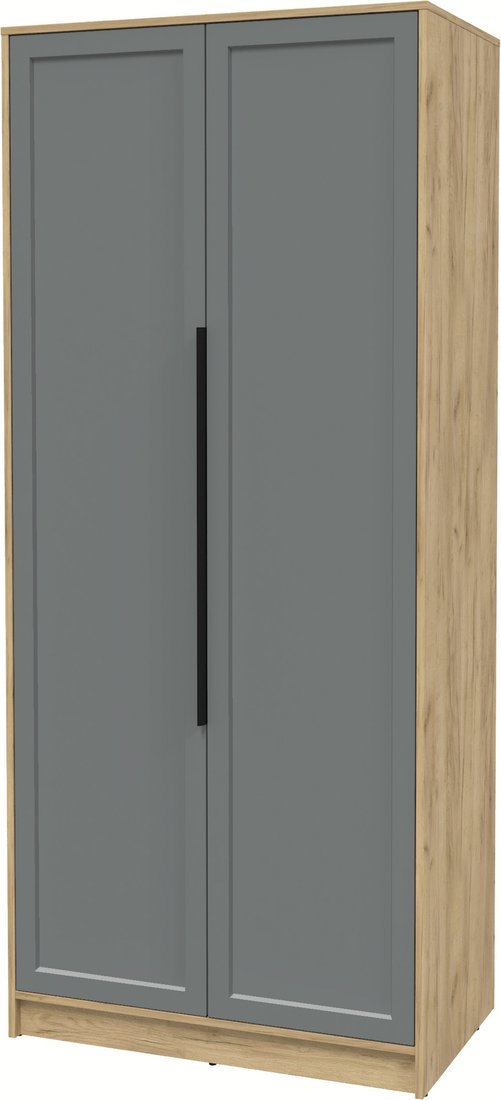 

Шкаф распашной Интерлиния Концепт Тренд КТ-Ш2 (дуб золотой/серый)