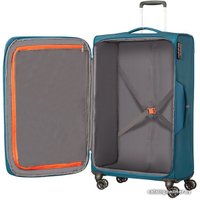Чемодан-спиннер American Tourister Crosstrack Navy/Orange 79 см
