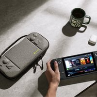 Чехол для приставки Tomtoc Carrying Case G38 для Steam Deck (серый)