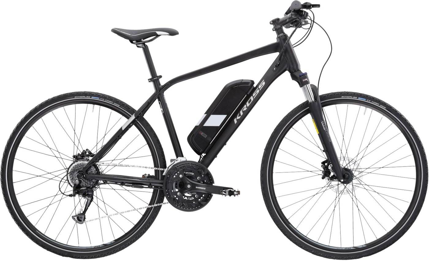 

Электровелосипед Kross Evado Hybrid 1.0 M 2023 KREH1Z28X19M006310 (черный/серый)