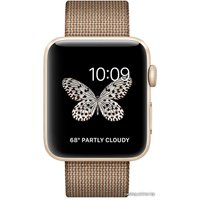 Умные часы Apple Watch Series 2 42mm Gold with Woven Nylon [MNPP2]