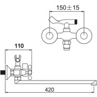 Смеситель Gota Rocio Kreshel 314910-GOTA