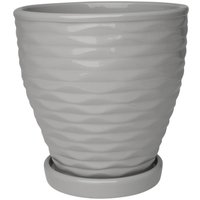 Вазон Вещицы Эллипс Fdtc2 (серый)