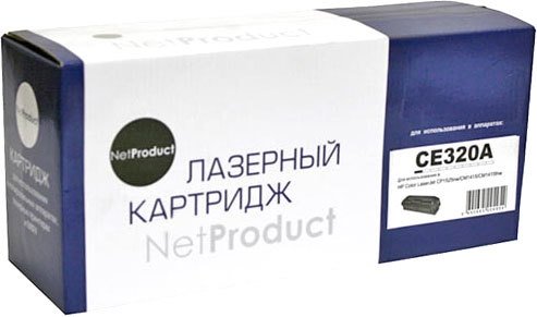 

Картридж NetProduct N-CE320A (аналог HP CE320A)