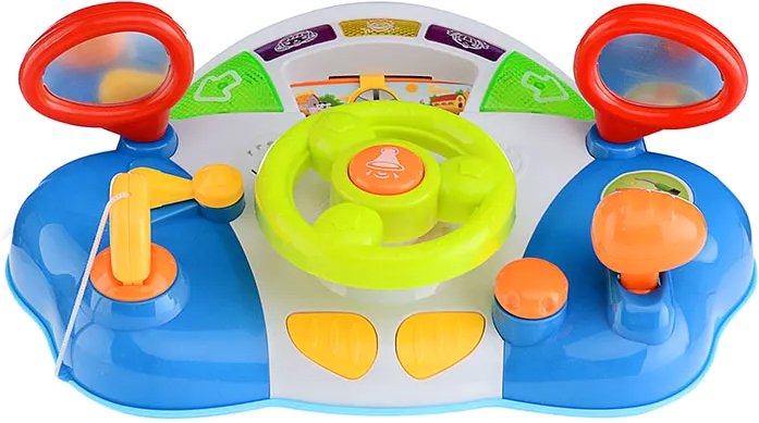 

Интерактивная игрушка Huanger Музыкальный руль HE0507