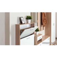 Стенка Империал Интер в прихожую (дуб сонома/белый)