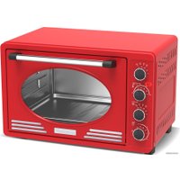 Мини-печь TurboTronic TT-EV45R Retro (красный)
