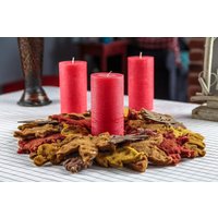 Набор свечей Мелт 150 мм (3 шт, красный)