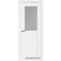 Межкомнатная дверь ProfilDoors 67U L 60x200 (аляска/стекло матовое)