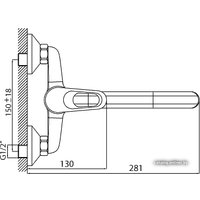 Смеситель Rossinka Silvermix B35-24