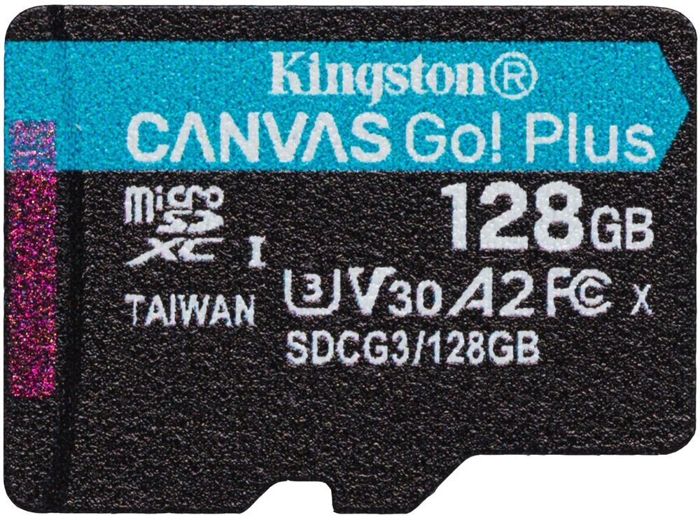 

Карта памяти Kingston Canvas Go! Plus microSDXC 128GB