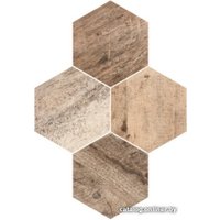Керамогранит (плитка грес) Stargres Timber Heksagon 408x283