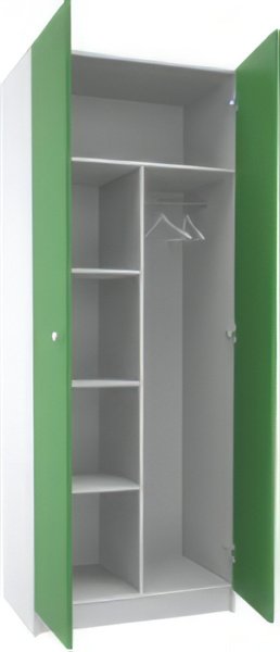 

Шкаф распашной МДК Феникс СК2Ф-З 2-х створчатый высокий 800x490x1980 (зеленый)