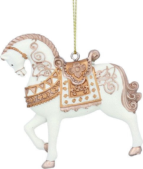 

Елочная игрушка Gisela Graham Night at the Opera Лошадка 10297