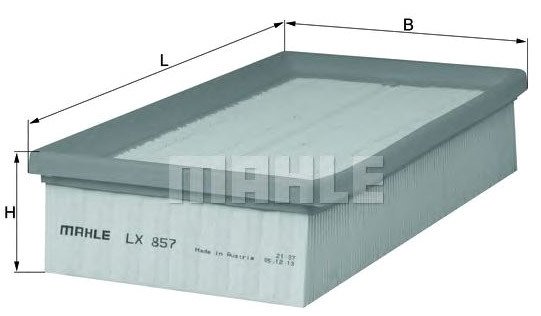 

Воздушный фильтр Mahle Knecht LX857