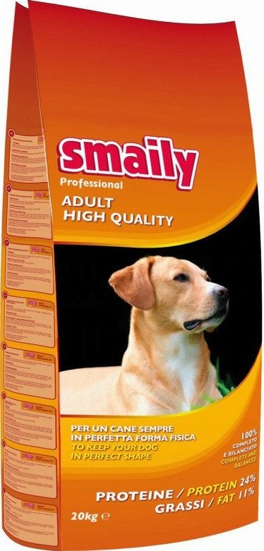

Сухой корм для собак Smaily Professional Adult High Quality для взрослых пород 20 кг