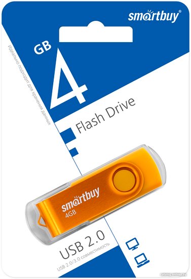 SmartBuy Twist 4GB (żółty)