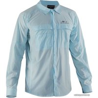 Рубашка Grundens Hooksetter LS Shirt (L, blue water)