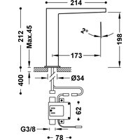 Кран Tres Slim Exclusive 20261310OR