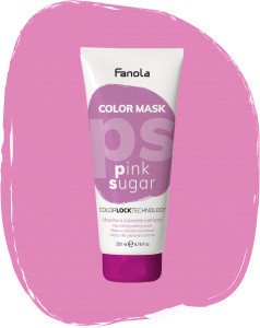 

Тонирующая маска Fanola Color Mask розовый сахар 200 мл