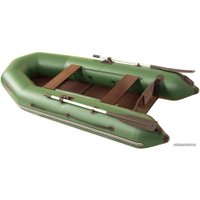 Моторная лодка Лоцман Профи 270 ЖС (зеленый)